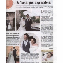 A Japanese wedding in Friuli